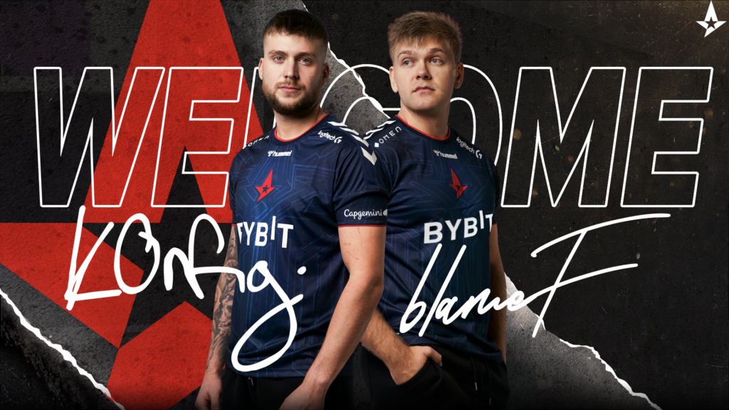 Astralis sign k0nfig and blameF to CS: GO Roster after Disappointing Major Result