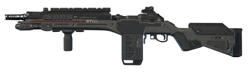 The G7 Scout, one of the 4 marksmen weapons in Apex Legends 