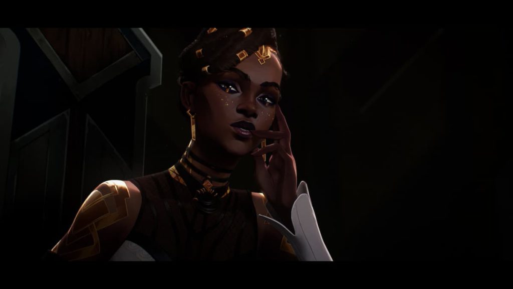 A scheming politician and an ambitious leader, Mel Medarda. A scheming politician and an ambitious leader, Mel Medarda.