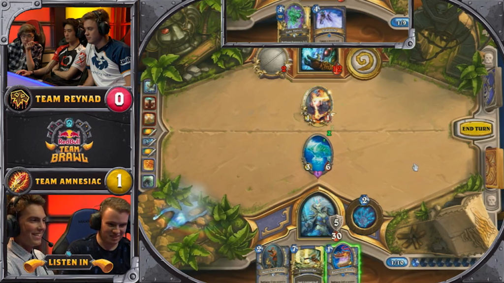 Reynad playing in the 2017 Red Bull Team Brawl.