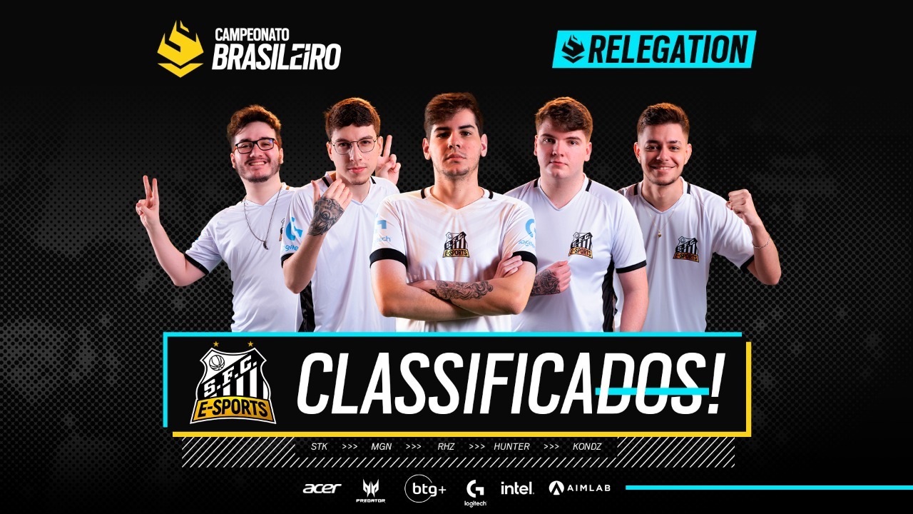 Santos garante permanência na Série A do BR6