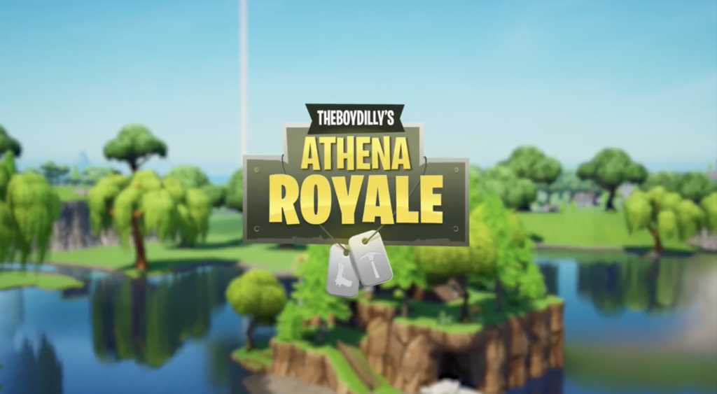 TheBoyDilly's Athena Royale features the feel of OG Fortnite. 50 players will battle it out in the Victory Royale.