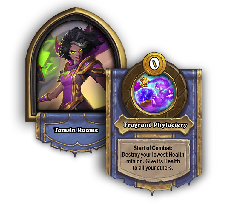 Tamsin Roame in Hearthstone Battlegrounds