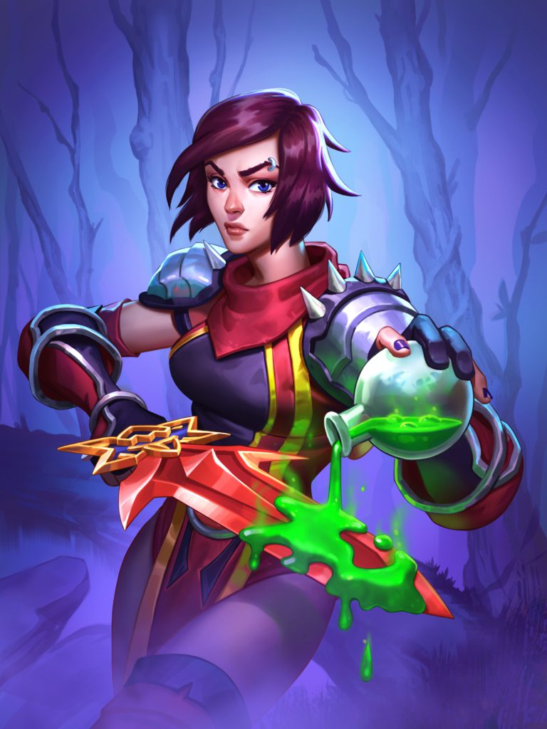 New Vanessa VanCleef Hearthstone Mercenary coming up with Patch 22.0. 