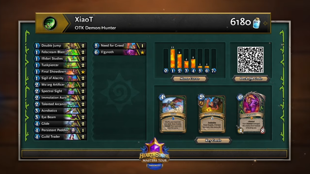 XiaoT's OTK Demon Hunter deck