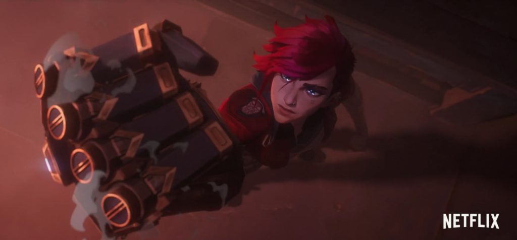 Vi Arcane hextech fists