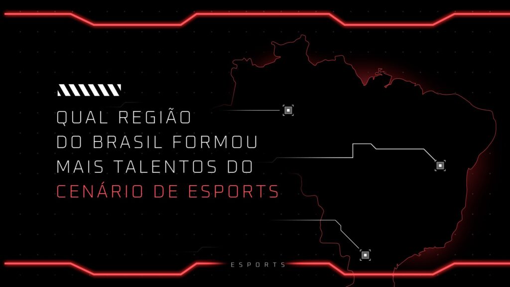 Sudeste concentra a maioria dos atletas de esports