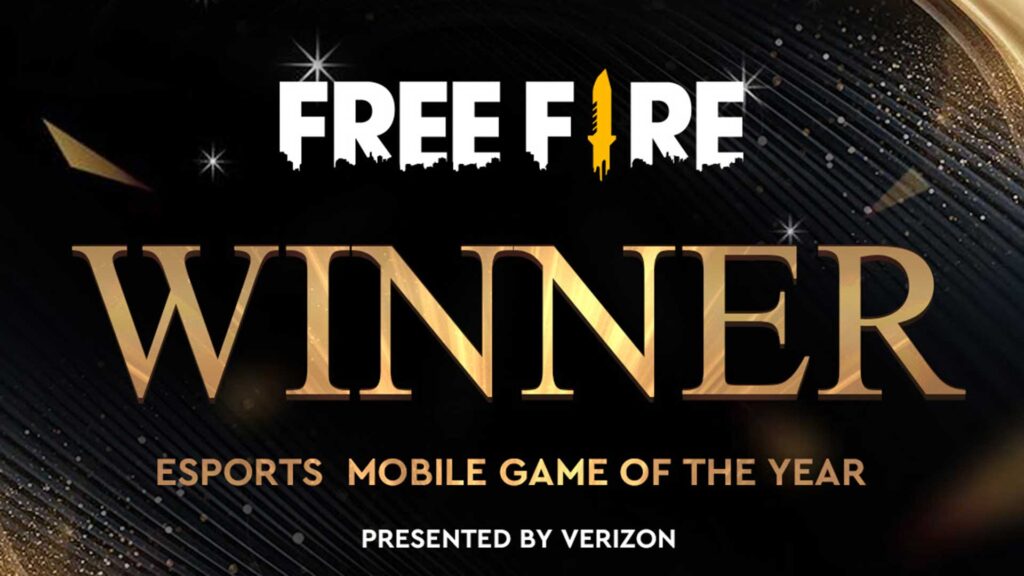 Free Fire foi eleito o Jogo Mobile de Esports do Ano no Esports Awards 2021