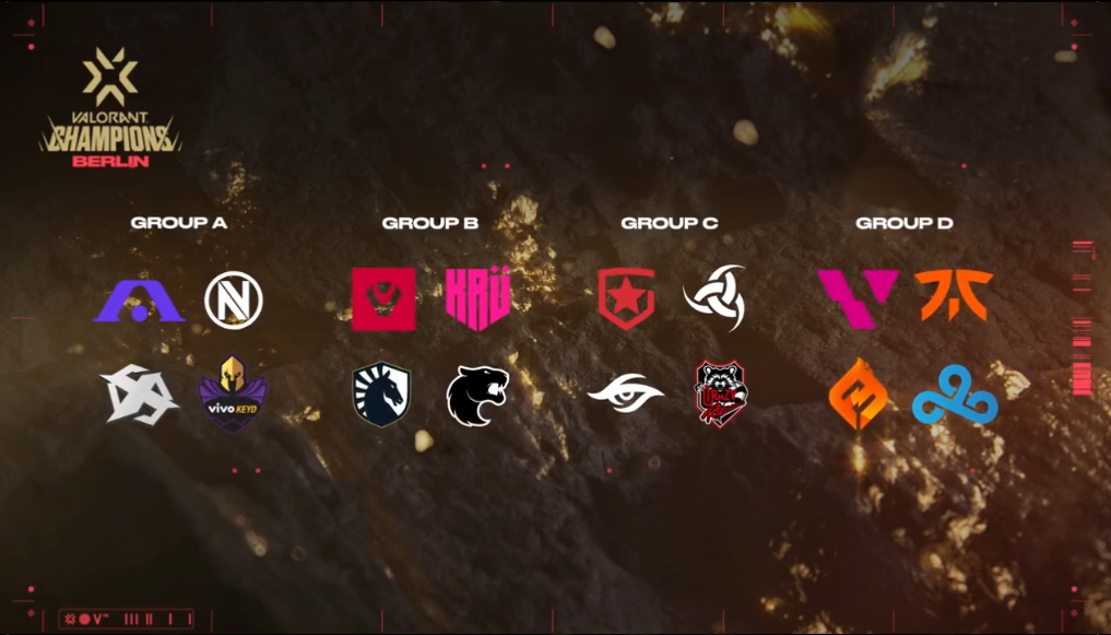 VALORANT Champions 2021: Grupos definidos