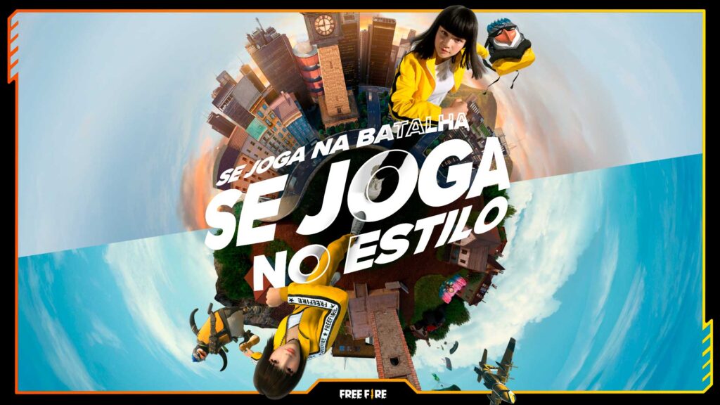 “Se Joga no Estilo” é a primeira campanha de marca global do Free Fire