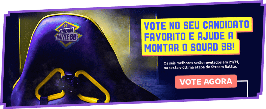 Influenciadores do Stream Battle BB serão escolhidos por votação