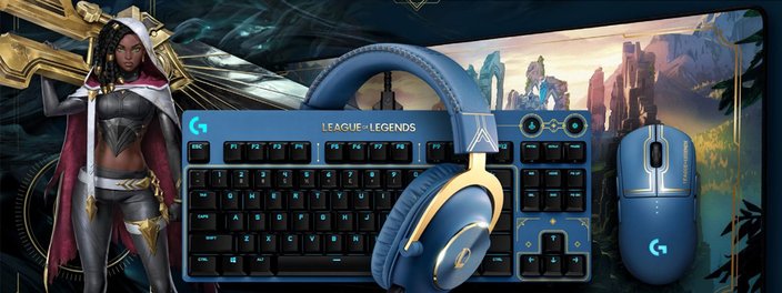 League of Legends recebe periféricos temáticos da Logitech