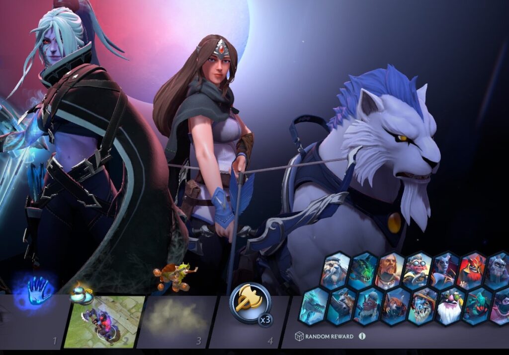 Here are all rewards in the Aghanim’s Labyrinth Battle pass!!