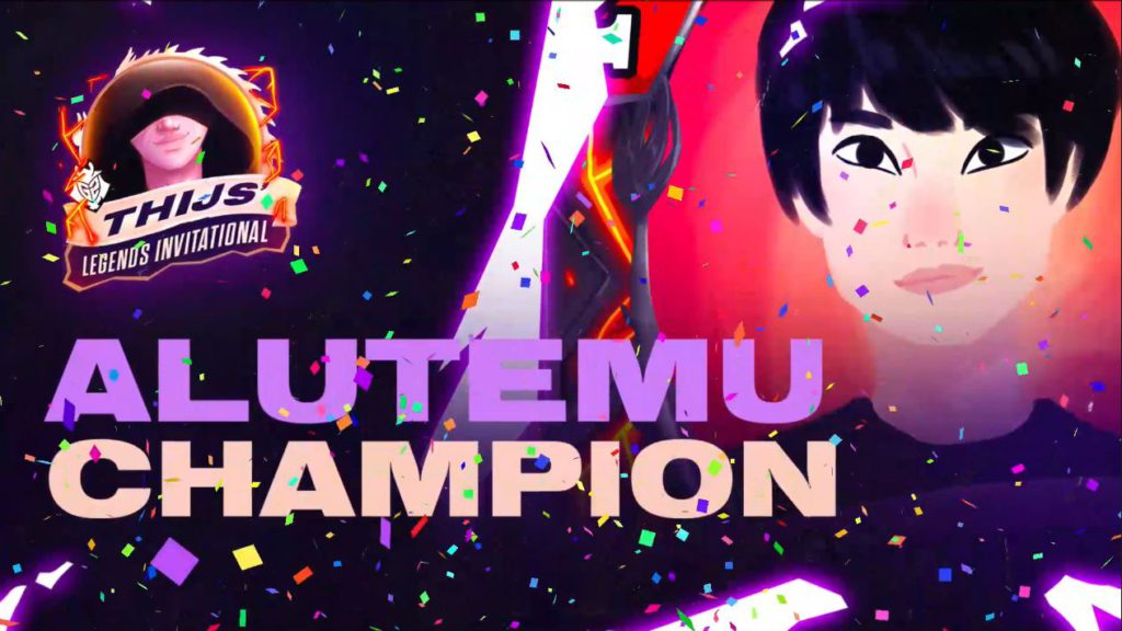 Alutemu champion in Thijs Hearthstone Legends Invitational