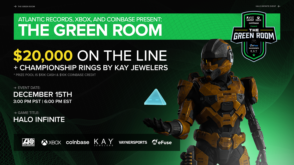 Huge names partner for The Green Room Halo Infinite Pro-Am event. UFC’s Sean O’Malley and NFL’s Baker Mayfield to feature