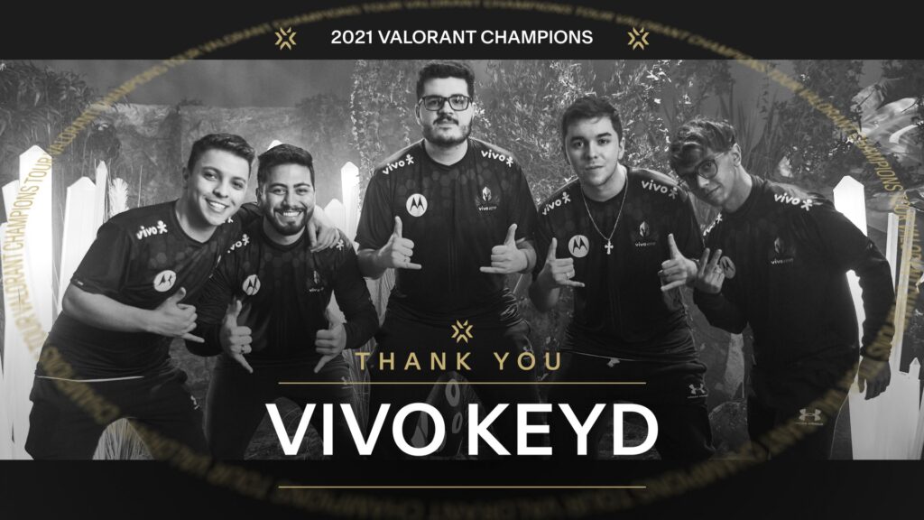 Vivo Keyd dá adeus a VALORANT Champions 2021