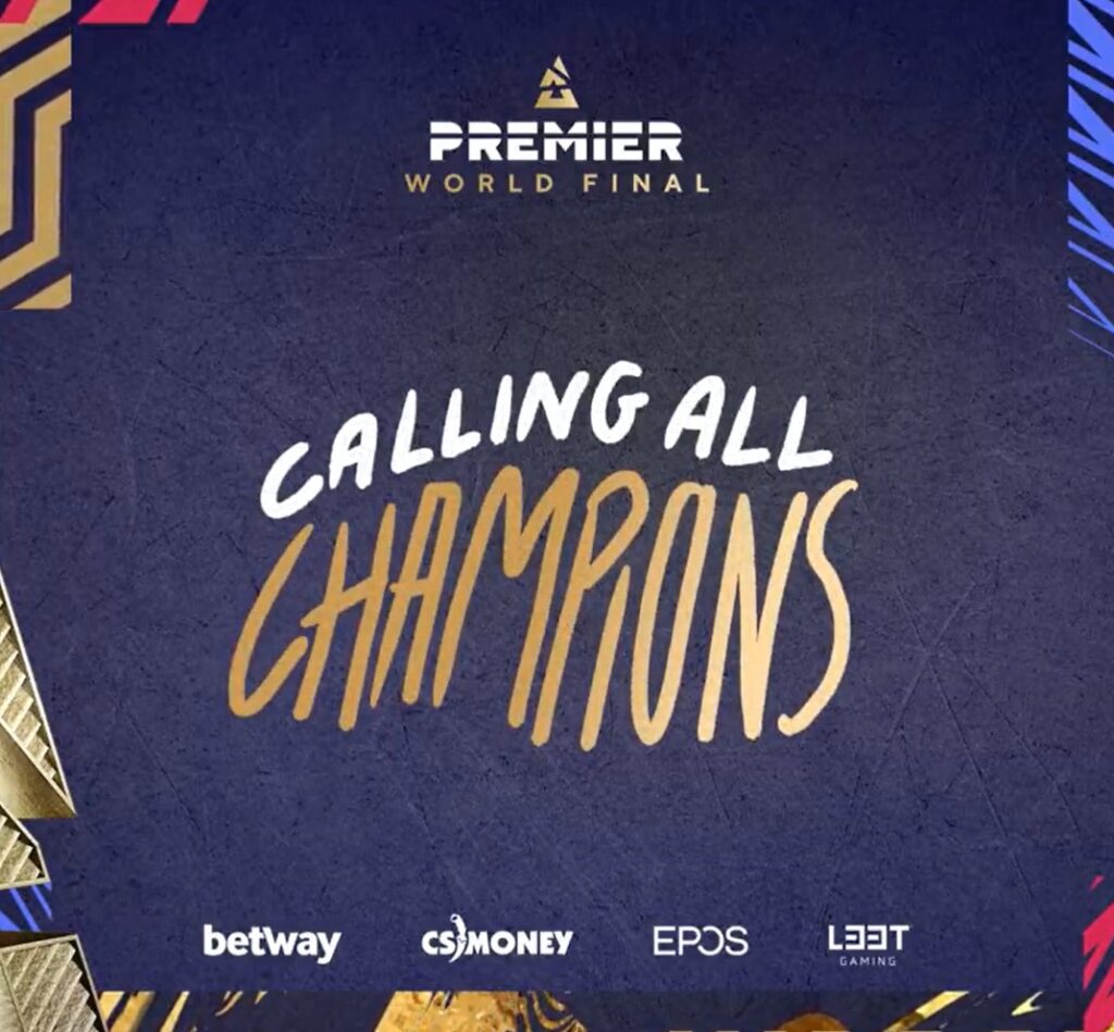 BLAST Premier World Finals acontecerá sem a presença do público