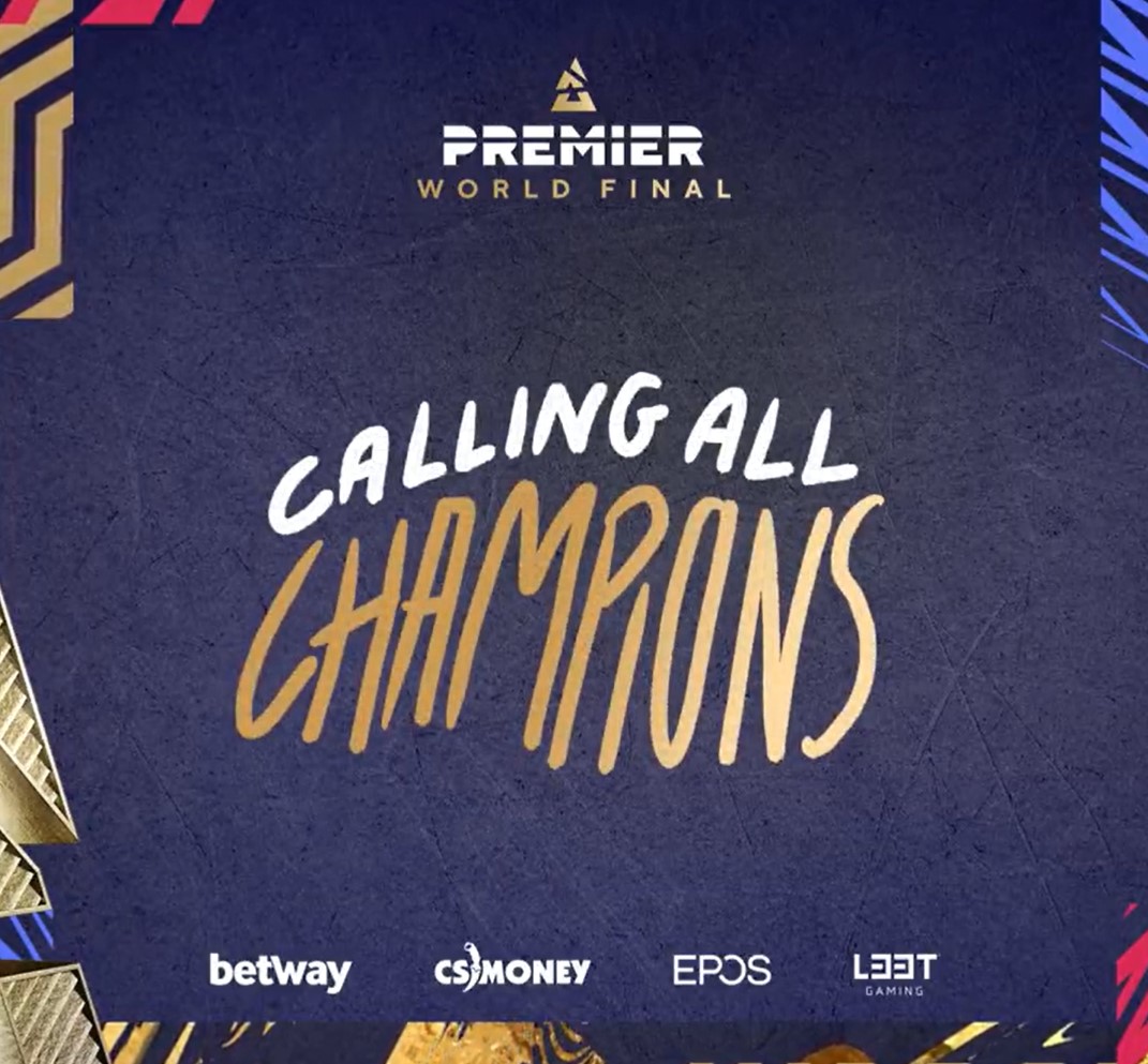 BLAST Premier World Finals acontecerá sem a presença do público