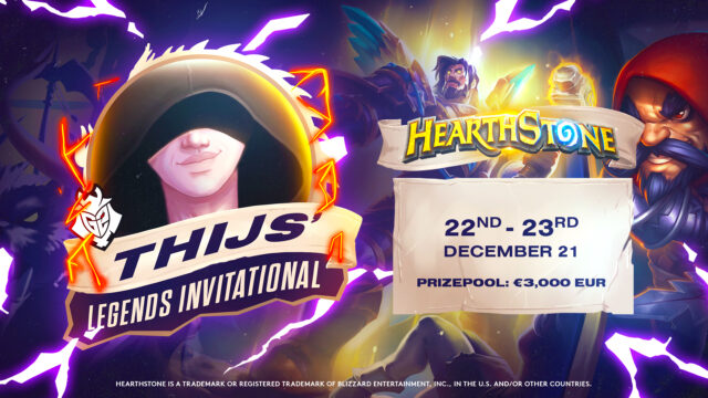 Thijs Hearthstone Legends Invitational brings back SeatStory cup vibes. “With all being so focused on GM, I feel we lost this concept.”