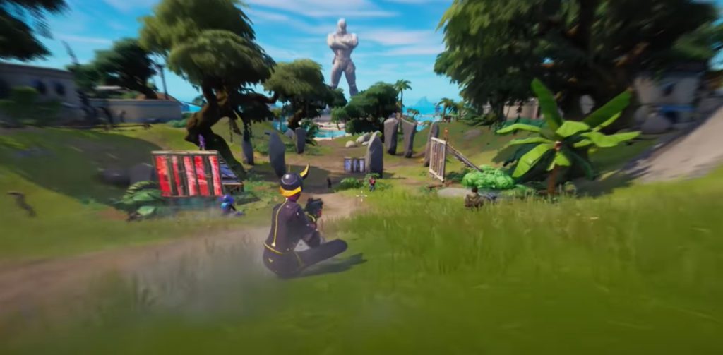 Sliding is a new mechanic in Fortnite.