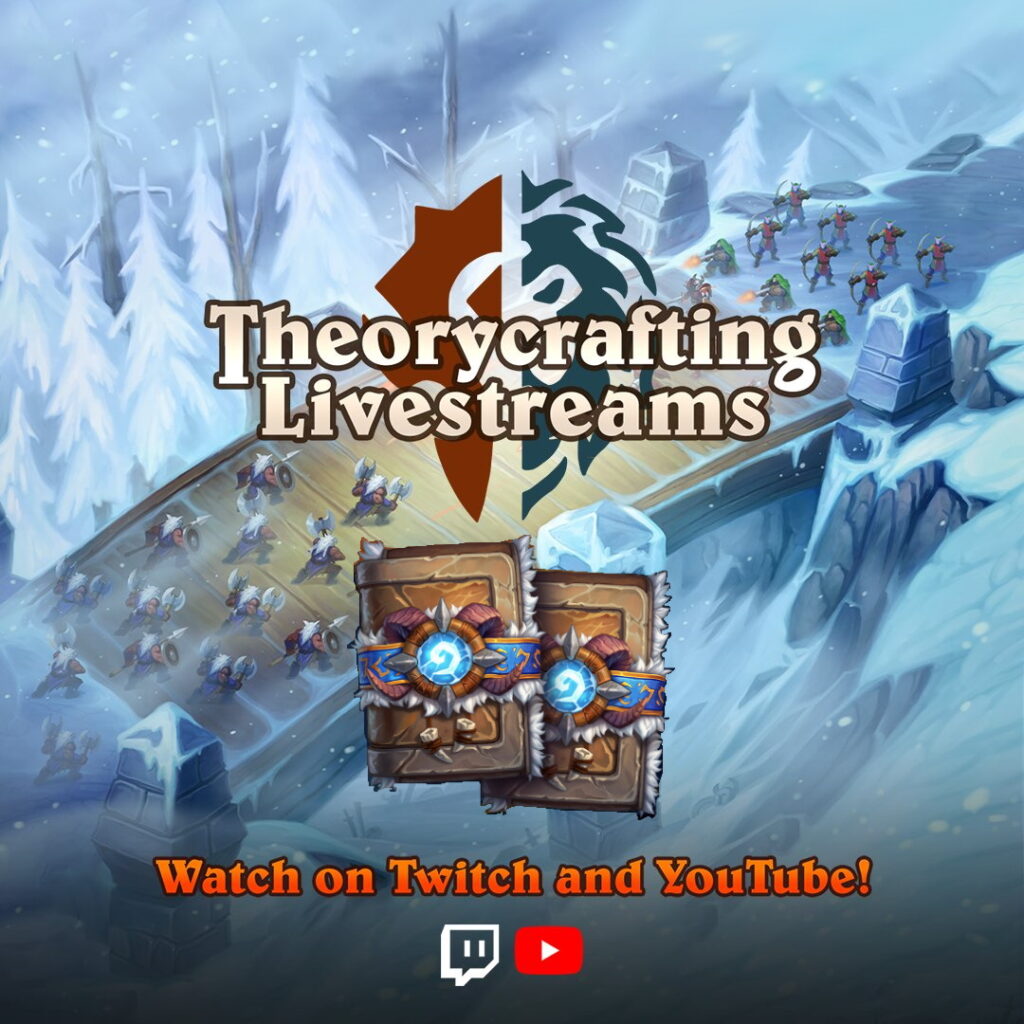 Alterac Valley Theorycrafting streams: Hearthstone packs and Mega Bundle giveaways