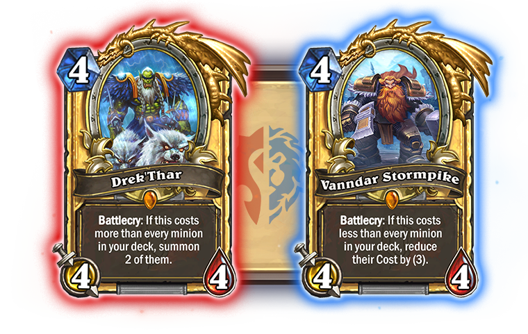 Hearthstone Duplicate Protection Drek'Thar and Vanndar 