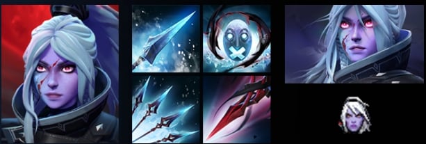 Drow Ranger Arcana new icons
