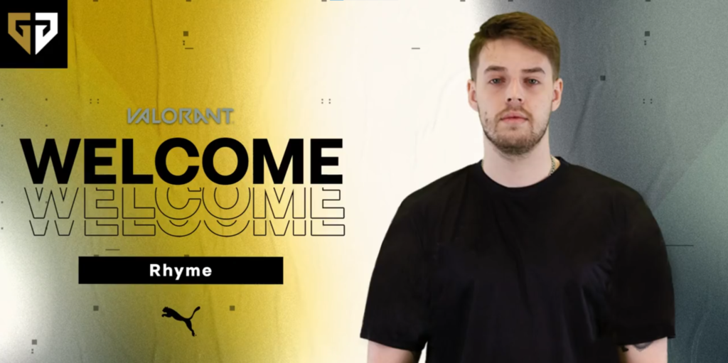 Gen.G’s rhyme becomes the first European VALORANT player imported to NA