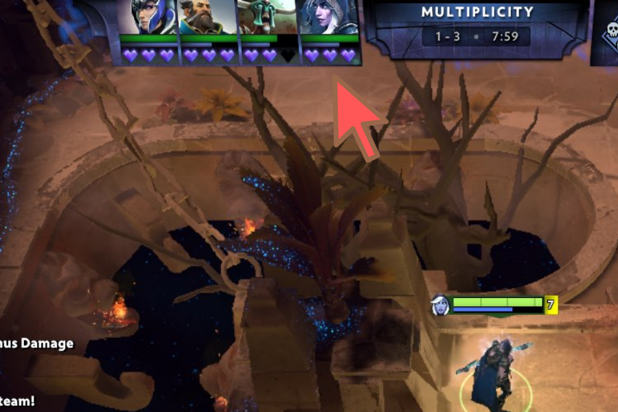 Aghanim's Labyrinth Life charges