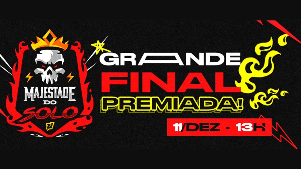 Free Fire: Final do torneio Majestade do Solo acontece no próximo sábado (11)