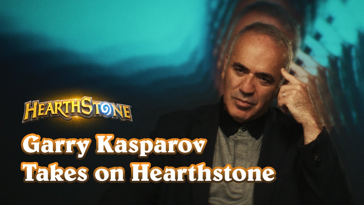 Garry Kasparov seeks revenge 25 years after losing to the AI, now in Hearthstone