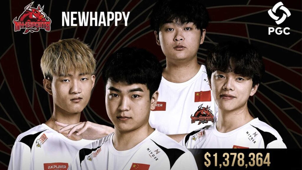 Equipe chinesa NewHappy é a campeã do PUBG Global Championship 2021