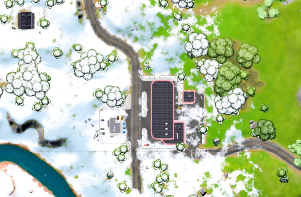 Where to land in Fortnite Chapter 3? Gas station