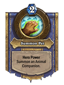  Beaststalker Tavish Hero Power buffed in the Hearthstone 22.0.2 Patch