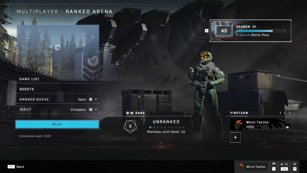 Halo Infinite Ranked Arena