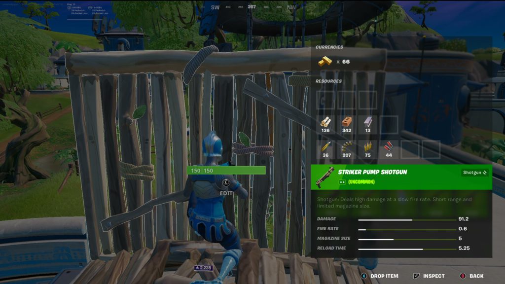 Striker Pump Shotgun Fortnite Battle Royale