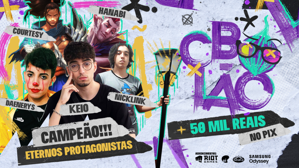 Eternos Protagonistas é a equipe campeã do CBOLÃO