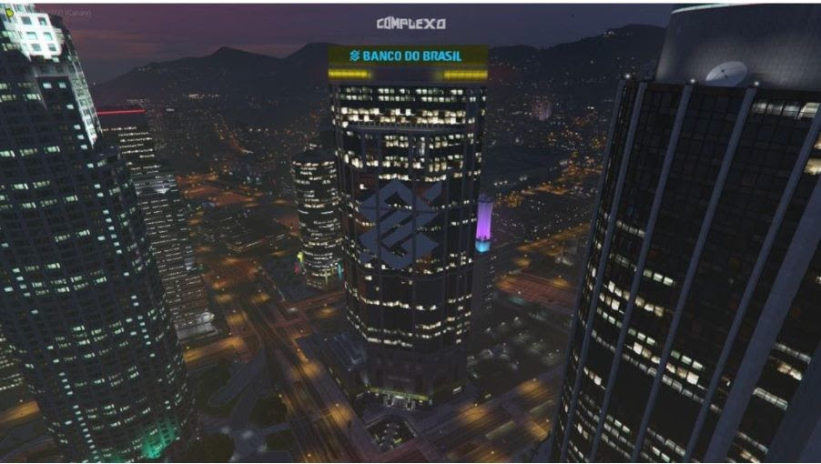 Banco do Brasil ingressa no Complexo, servidor de GTA RP