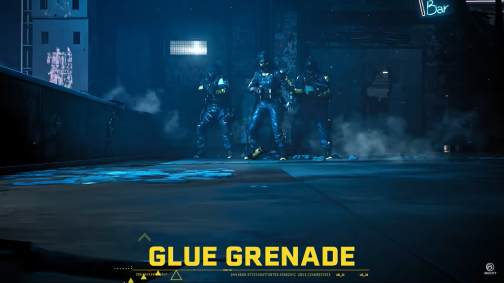 Glue grenade 