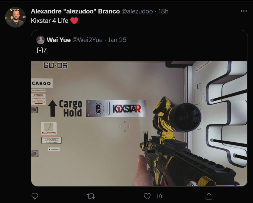 Alezudoo Quote Retweeted 'Kixstar 4 Life'