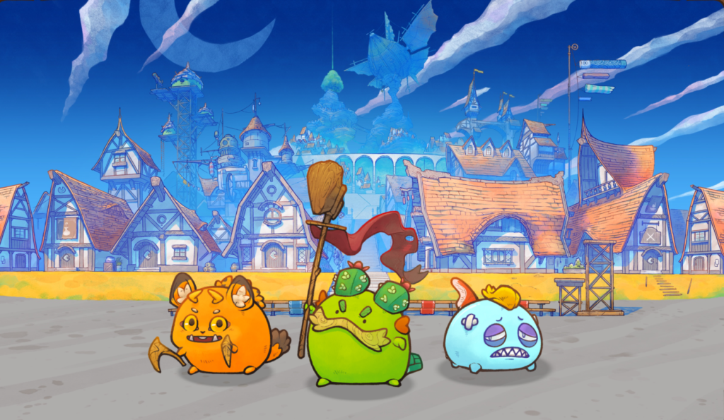 Axie Infinity is one of the largest play to earn games. The minimum price to buy in has increased to around $1,500.