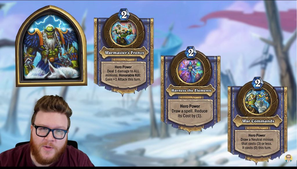 Drek'Thar's Hero Powers in Hearthstone Duels