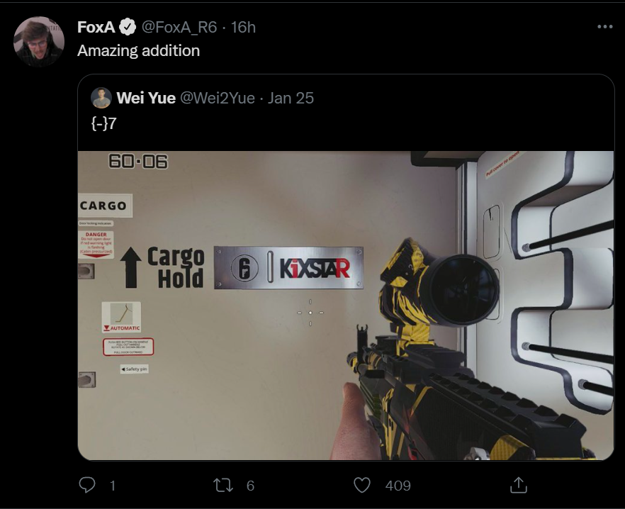 FoxA remembering KiXSTAr, calling it an amazing addition.