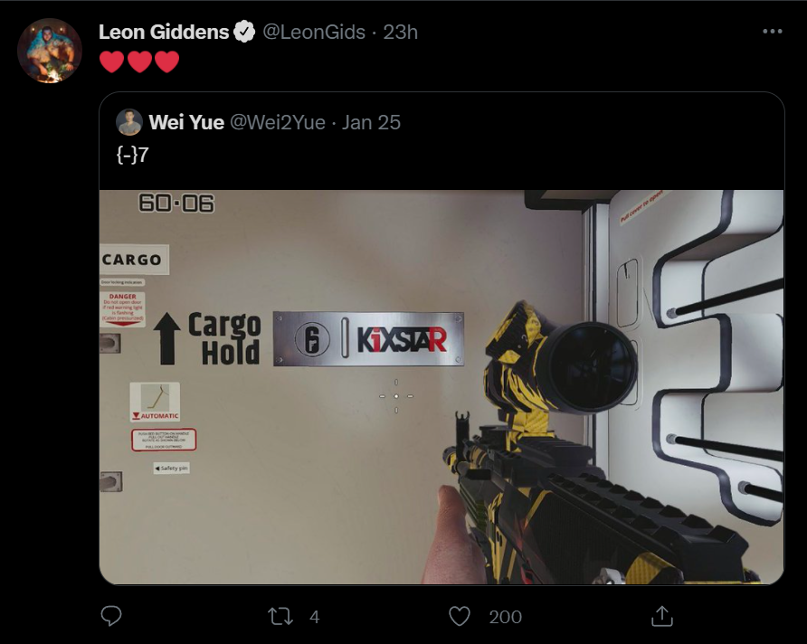 Leon Giddens, Rogue's R6 Team on the new memorial.