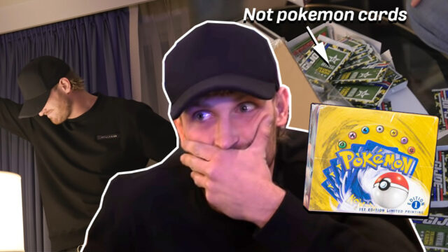 Logan Paul loses $3.5 million on a fake case of Pokemon cards