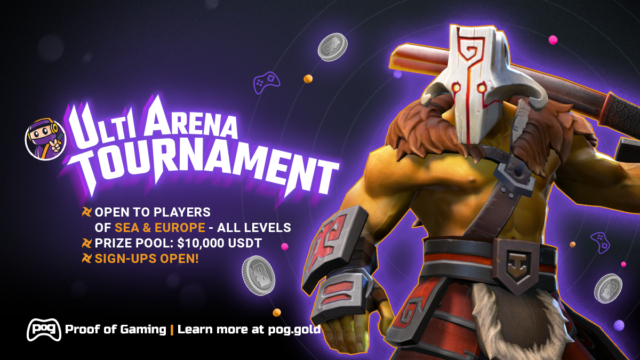 Ulti Arena announces its first grassroots Dota 2 online events for 10,000 USDT each (SEA and EU) - Sign-ups open!