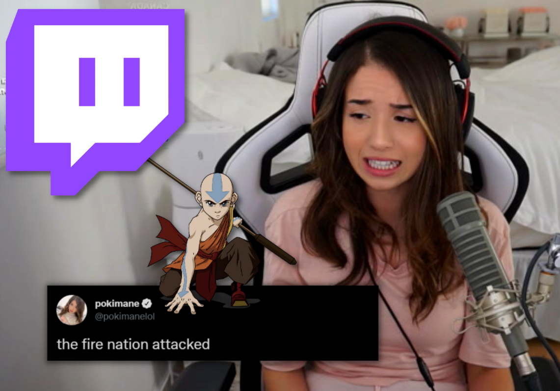 Pokimane receives 48 hour ban for streaming Avatar. Twitch’s new TV show meta might be short-lived…