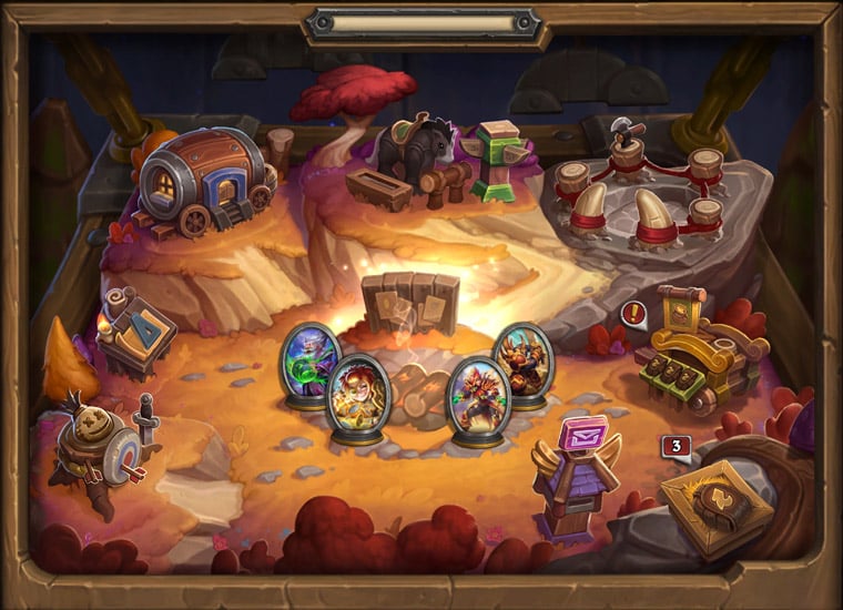 New Mercenaries Village Hearthstone Patch 22.2