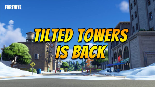 TILTED TOWERS IS BACK! Ninja, NickMercs and others celebrate the return of iconic Fortnite POI
