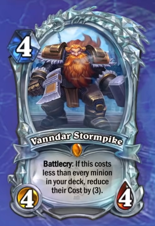 Vanndar Stormpike, the winner of the Battle of Alterac Valley